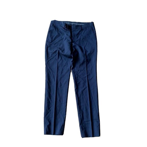 𝅺TIGER of Sweden BNWOT "Tordon" Trouser 50R = US 40 New Black Check Print Linen - Picture 2 of 7